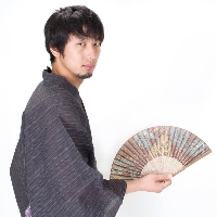 男性用浴衣も、着付け教室で習うことが出来ます